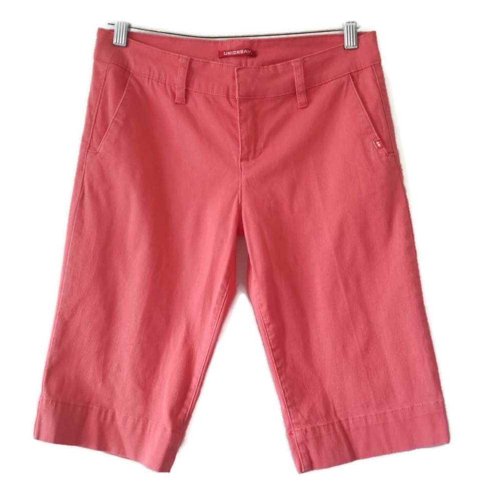 Unionbay Coral Bermuda Shorts Women’s Size 7 Stretch Cotton Blend